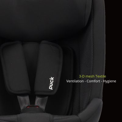 Puck Autostoel JUNE-black Draaibaar Groep 0/1/2/3 (40-150 cm) Puck Autostoel JUNE-black Draaibaar Groep 0/1/2/3 (40-150 cm)