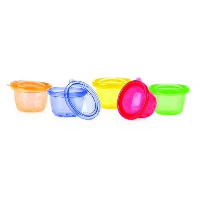 Nûby Snack Cups 118ml (6 stuks) Nûby Snack Cups 118ml (6 stuks)