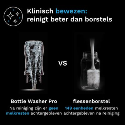 Baby Brezza Bottle Washer Pro - Black / White