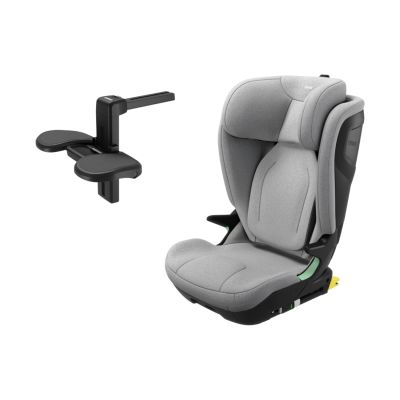 Thule Autostoel Palm Booster + Thule Palm Voetsteun - Mid Gray