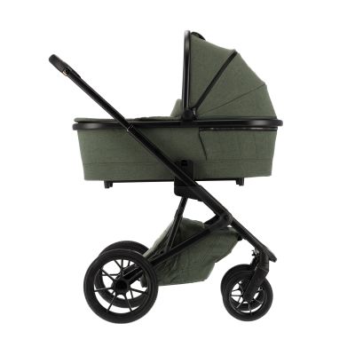 Qute Q-Rider Plus Kinderwagen 4-in-1 Thyme Green | Maxi-Cosi Cabriofix i-Size Essential Black