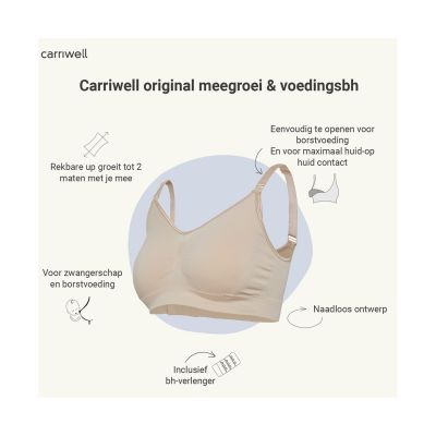 Carriwell Voedingsbh - Original - Honey - S/M