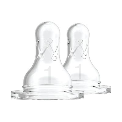 Dr. Brown&#039;s Flesspeen Standaard Hals Fase 1 2-Pack