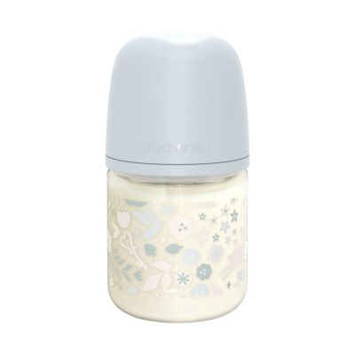 Suavinex Wonderland SX Pro Fles Glas - Slow Flow - 120ml - Blauw