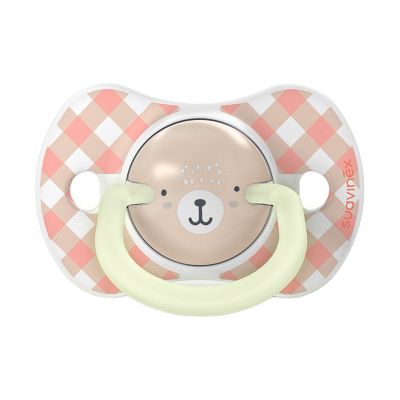 Suavinex Wild & Free SX Pro Fopspeen Symmetrisch - 0-6Mnd - 2 Stuks - Silicone - Roze
