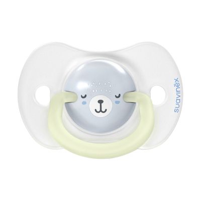 Suavinex Wild & Free SX Pro Fopspeen Symmetrisch - 0-6Mnd - 2 Stuks - Silicone - Blauw