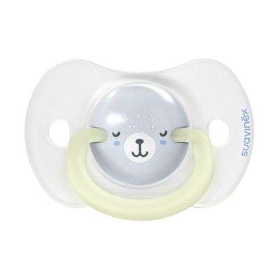 Suavinex Wild & Free SX Pro Fopspeen Symmetrisch - 6-18Mnd - 2 Stuks - Silicone - Blauw