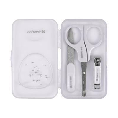 Kikkaboo Seally Me Manicure Set - Grijs Kikkaboo Seally Me Manicure Set - Grijs