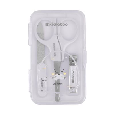 Kikkaboo Seally Me Manicure Set - Grijs