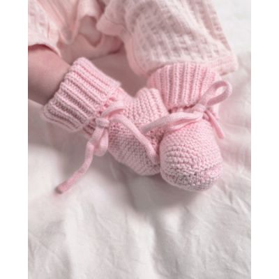 Lodger Slipper Knit Tan 0-6mnd