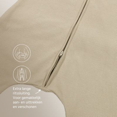 Meyco Studio Jumper Ongevoerd Classic Sand 80 cm