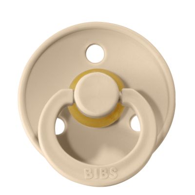 BiBs Fopspeen - Rond - 0-6 Mnd - Vanilla 