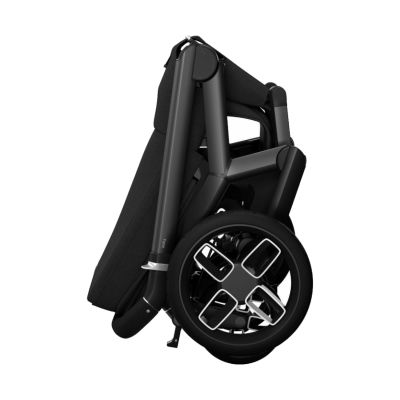 Maxi-Cosi Kinderwagen Fame Twillic Black (Dark Frame - Black leather)