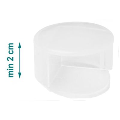 Jippie's Tafelhoekjes Transparant (4 stuks)