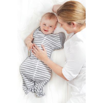 Love To Dream SwaddleUp™ Stage 2 Grey Large 1.0 TOG