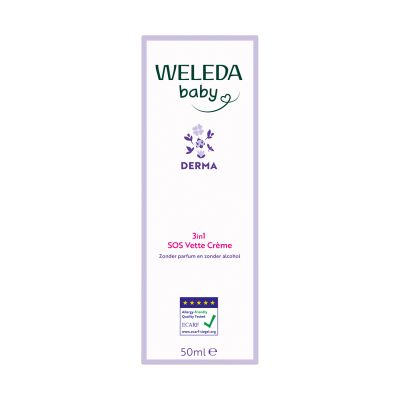 Weleda Crème - Baby Derma 3in1 SOS Vette Crème - 50 ml