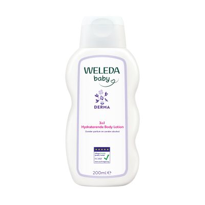 Weleda Bodylotion - Baby Derma 3in1 Hydraterend - 200 ml