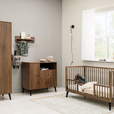 Bopita Zara Babykamer Walnoot