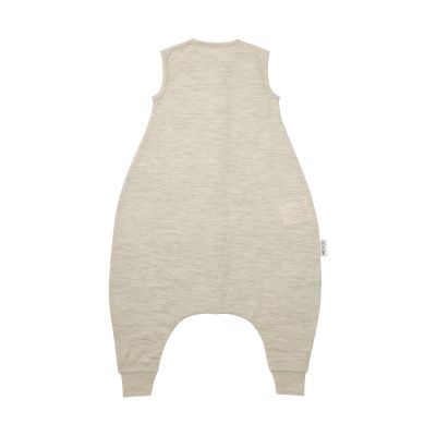 Meyco Slaapzak Jumper - 92 cm - Merinowol - Sand Melange 