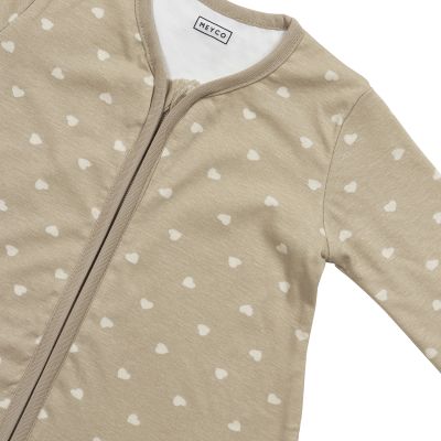 Meyco Sweet Heart Slaapzak Met Vaste Mouw Rond – 90 cm – Jersey – Sand Meyco Sweet Heart Slaapzak Met Vaste Mouw Rond – 90 cm – Jersey – Sand