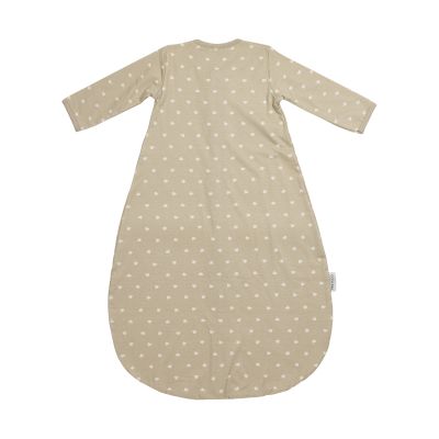Meyco Sweet Heart Slaapzak Met Vaste Mouw Rond – 110 cm – Jersey – Sand