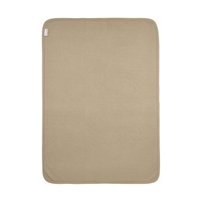 Meyco Pure Deken Gebreid - 75 x 100 cm - Jacquard - Taupe Meyco Pure Deken Gebreid - 75 x 100 cm - Jacquard - Taupe