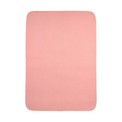 Meyco Pure Deken Gebreid - 100 x 150 cm - Jacquard - Rose Meyco Pure Deken Gebreid - 100 x 150 cm - Jacquard - Rose
