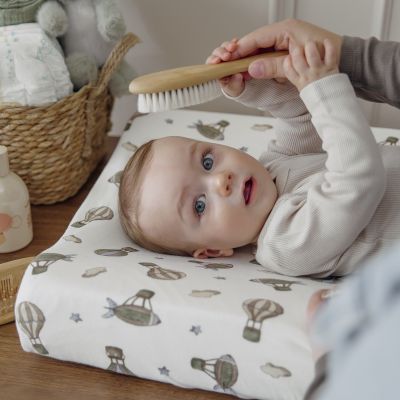 Meyco Aankleedkussenhoes Print - 50 x 70 cm - Jersey - Air Balloons Multicolour