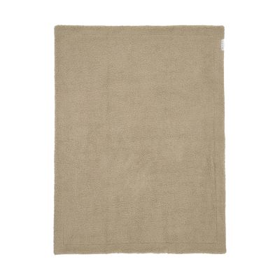 Meyco Baby Wiegdeken Wafel Teddy Taupe 75 x 100 cm