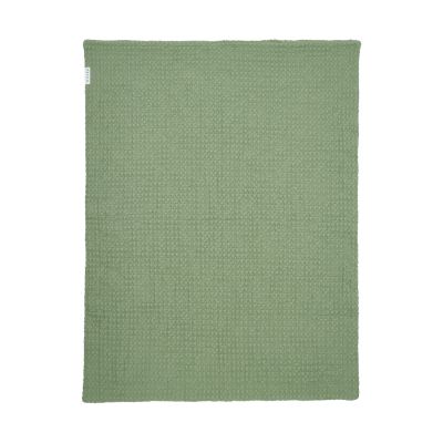 Meyco Baby Wiegdeken Wafel Teddy Olive Green 75 x 100 cm Meyco Baby Wiegdeken Wafel Teddy Olive Green 75 x 100 cm