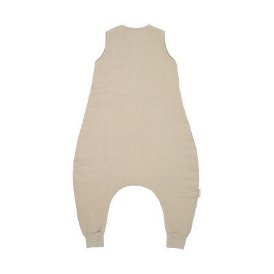 Meyco Baby Slaapzak Jumper Winter Hydrofiel Uni Pre-Washed Sand 80 cm