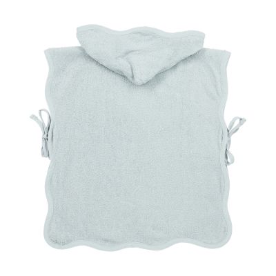 Meyco Baby Wavy Badponcho - 1-3  jaar - Badstof - Grey Blue 