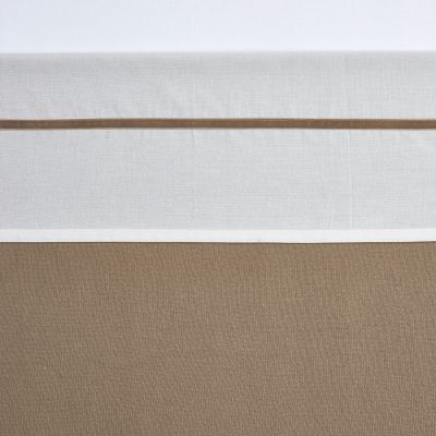 Meyco Ledikantlaken Wit Met Bies 100 x 150 cm
