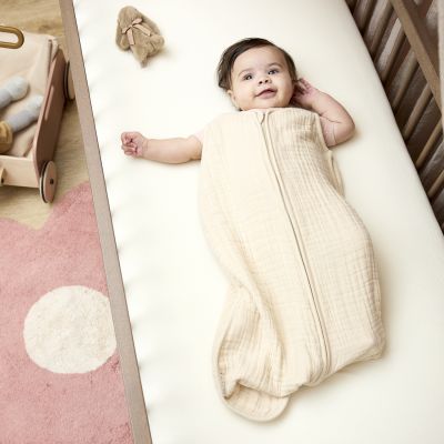 Meyco Baby Uni Hoeslaken Wieg - 40 x 80/90 cm - Jersey - Nature