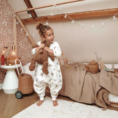 Meyco Baby Slaapzak Jumper Winter Robin Multicolour 92 cm