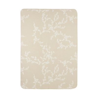 Meyco Baby Ledikantdeken Geweven Branches Sand 100 x 150 cm