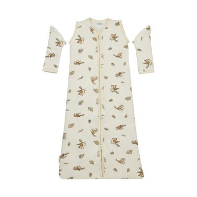 Meyco Baby Slaapzak Met Afritsbare Mouwen Robin Multicolour 90 cm
