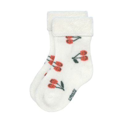 Lässig Terry Socks GOTS - 3-pack - Cherry Peach - Maat 12-14