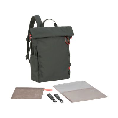 Lässig Outdoor Rolltop Rugzak - Dark Olive