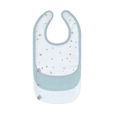 Lässig Slabbetjes Newborn - Floral - 3 Stuks