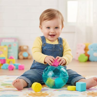 Playgro Speelbal - Roll and Sort Ball Playgro Speelbal - Roll and Sort Ball