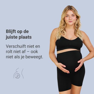 Carriwell Zwangerschapsshort - Zwart - S Carriwell Zwangerschapsshort - Zwart - S