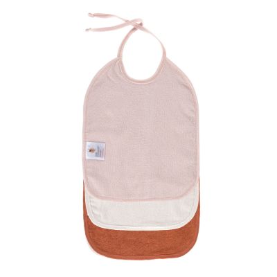 Lässig Terry Slab Medium Powder Pink/Milky/Rust 3-Pack