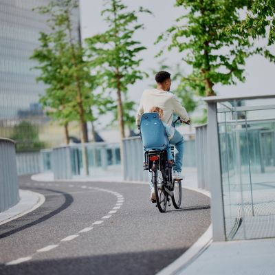 Urban Iki Achterzitje Easyfix - Fuji Blue / Bincho Black