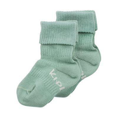 Kipkep Blijf-Sokjes - 0-6 Mnd - Pale Green