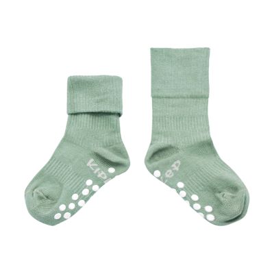 Kipkep Blijf-Sokjes - 12-18 Mnd - Pale Green