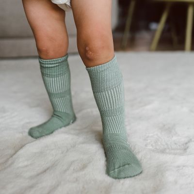 Kipkep Blijf-Sokjes - 12-18 Mnd - Pale Green