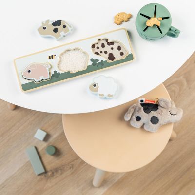 Done By Deer Tiny Farm Voel Puzzel - Colour Mix 