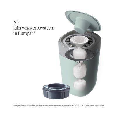 Tommee Tippee Sangenic Twist & Click Luieremmer - ECO - Groen