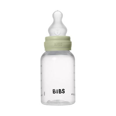 BIBS Fles - Slow Flow - 150 ml - Silicone - Sage